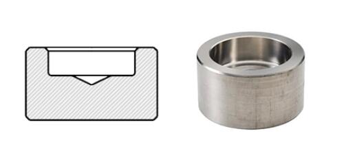socket weld cap fittings
