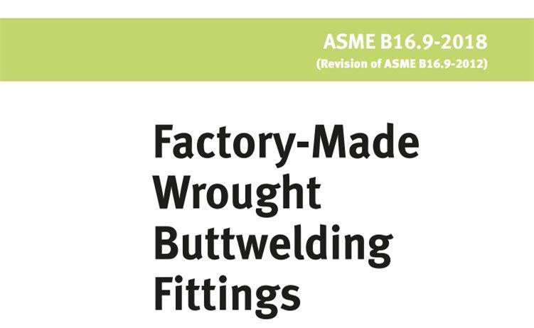 Weld Fittings Chart