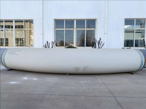 large diameter coated pipe bend