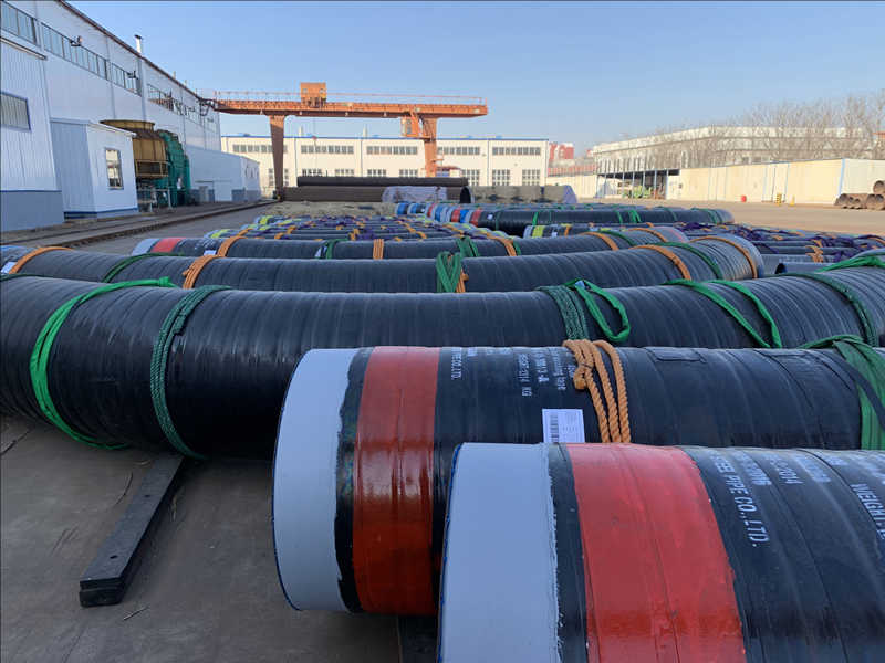 pe tape coated pipe bend